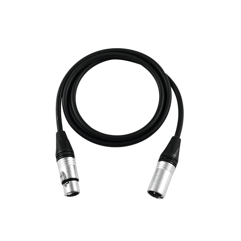 PSSO XLR cable 3pin 5m bk Neutrik