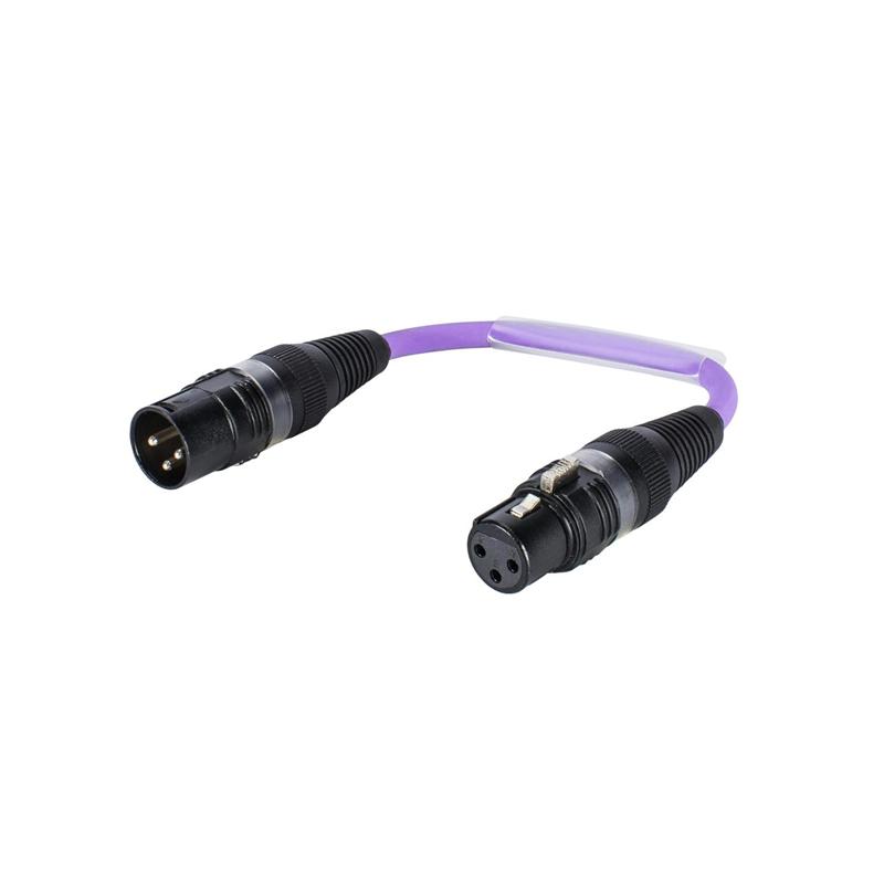 SOMMER CABLE Adaptercable XLR(M)/XLR(F) Ground Lift bk