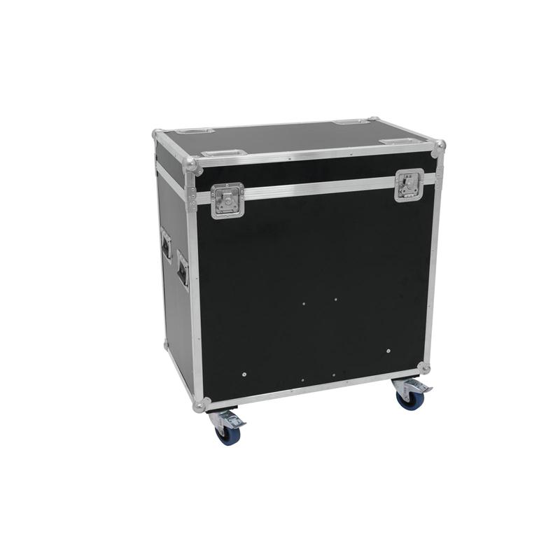 ROADINGER Flightcase 8x Audience Blinder 2xCOB