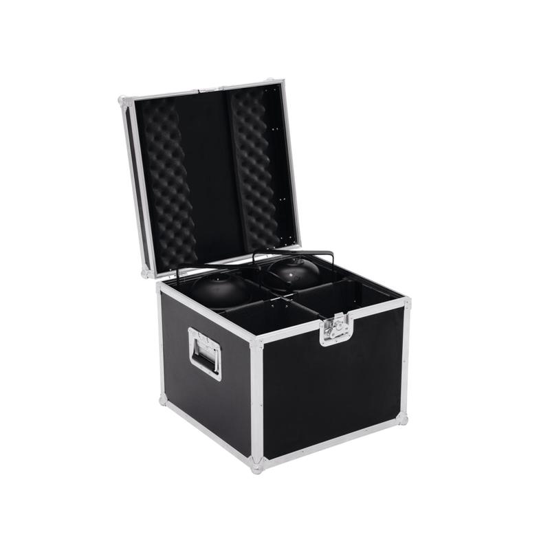 ROADINGER Flightcase 4x PAR-56 Spot long