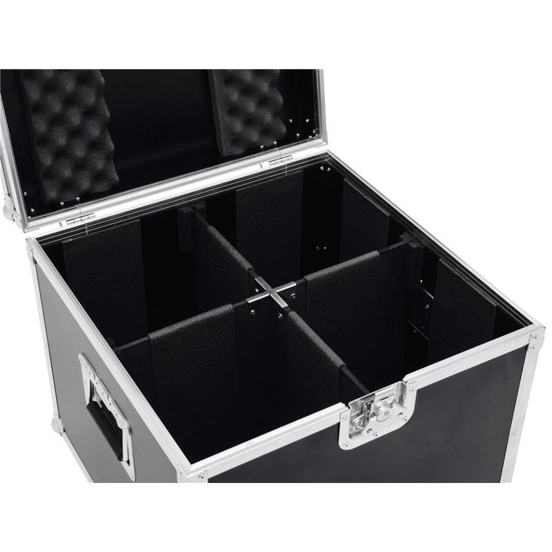 ROADINGER Flightcase 4x PAR-56 Spot long