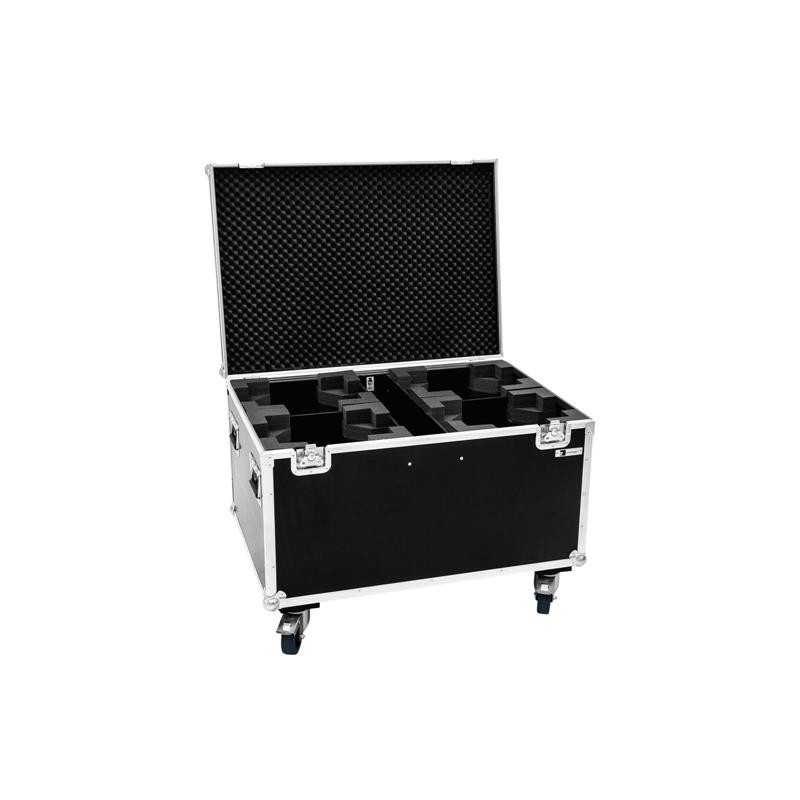 ROADINGER Flightcase 4x TMH-X12 with wheels