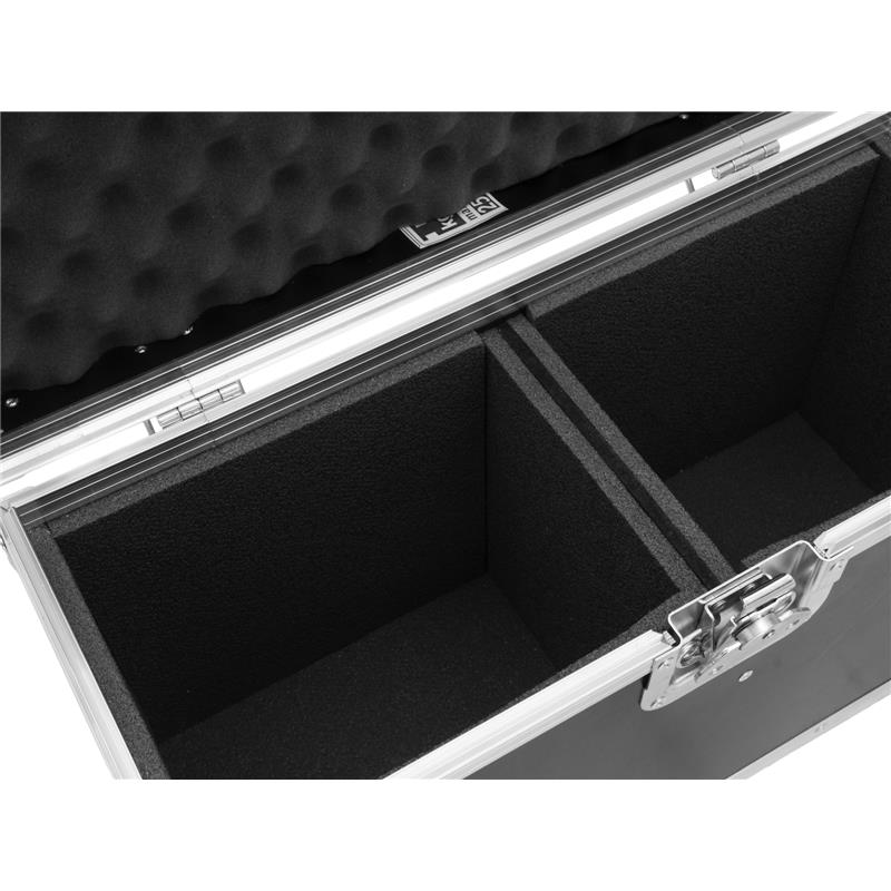 ROADINGER Flightcase 2x LED PFE-50 3000K Profile Spot