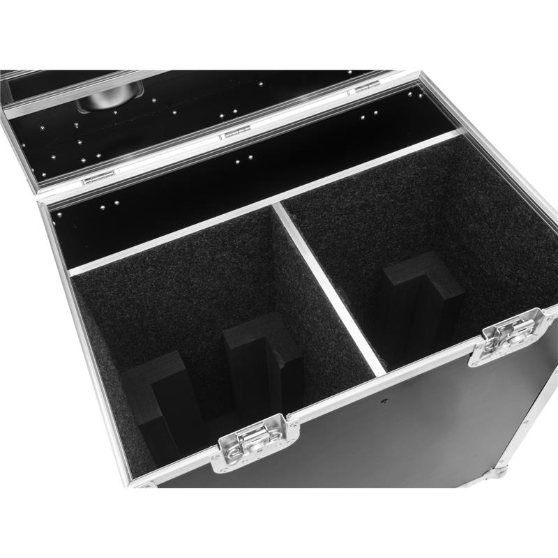 ROADINGER Flightcase 2x LED PFE-250