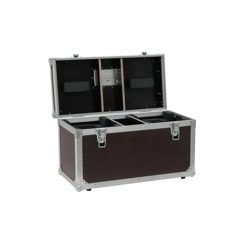 ROADINGER Flightcase 2x LED TMH-17