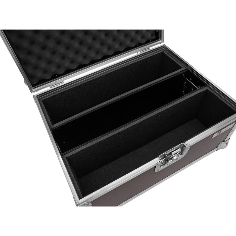 ROADINGER Flightcase 2x LED CBB-4