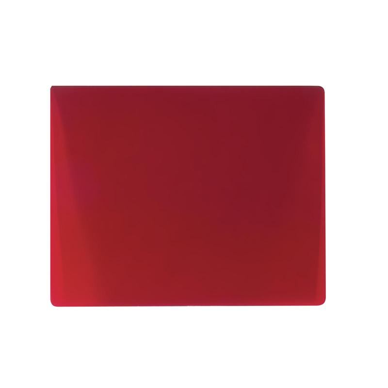 EUROLITE Flood glass filter, red, 165x132mm