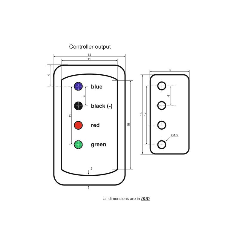 EUROLITE Controller Basic for LED Neon Flex 230V Slim RGB