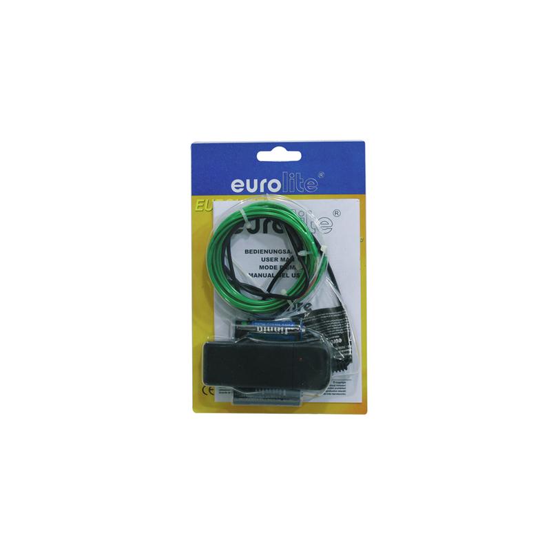 EUROLITE EL Wire 2mm, 2m, green