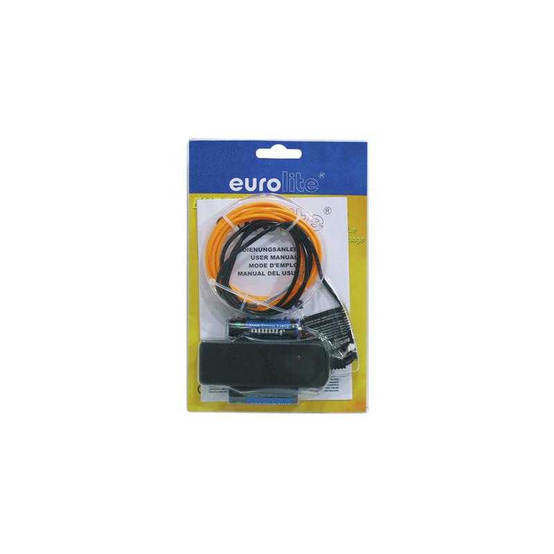 EUROLITE EL Wire 2mm, 2m, orange