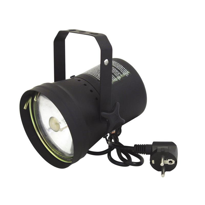 EUROLITE T-36 Pinspot with Plug, black