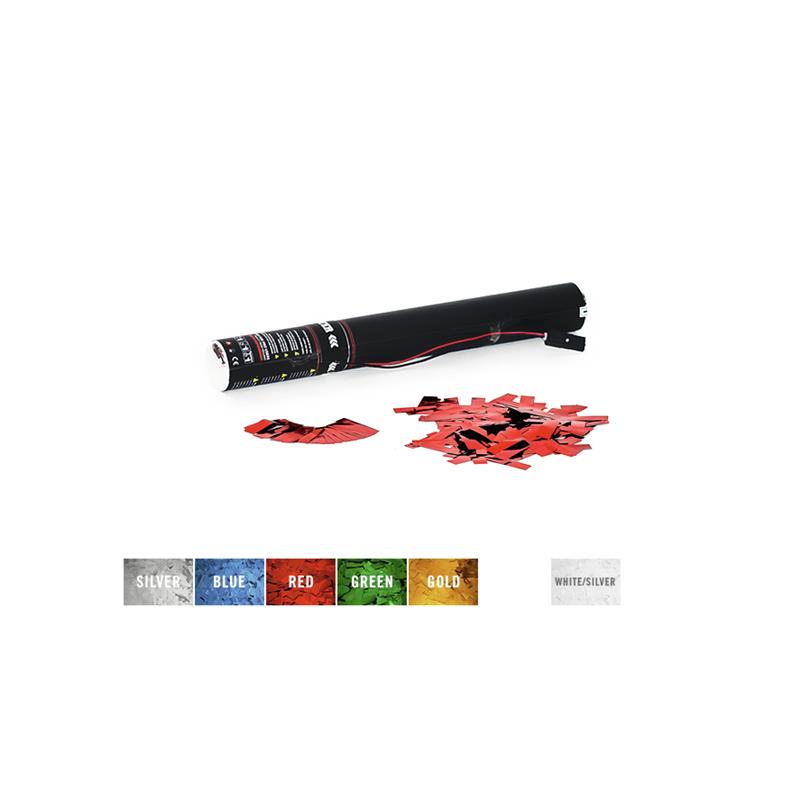 TCM FX Electric Confetti Cannon 50cm, red metallic