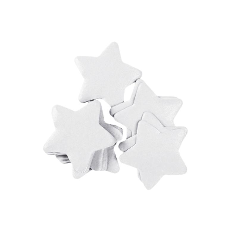 TCM FX Metallic Confetti Stars 55x55mm, silver , 1kg