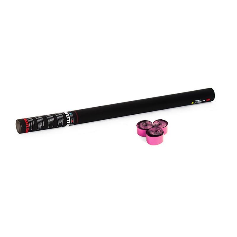 TCM FX Handheld Streamer Cannon 80cm, pink metallic