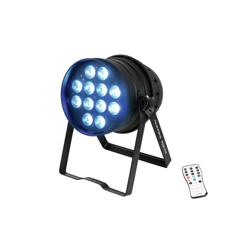 EUROLITE LED PAR-64 HCL 12x10W Floor bk