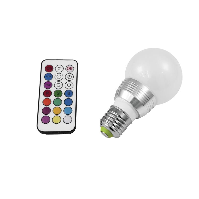LED Žarnica OMNILUX A60 230V 5W E28 multicolor RC