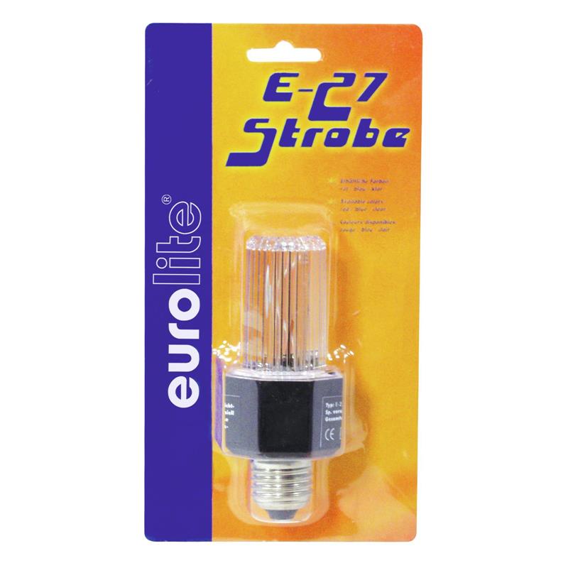 EUROLITE Strobe with E-27 Base, clear