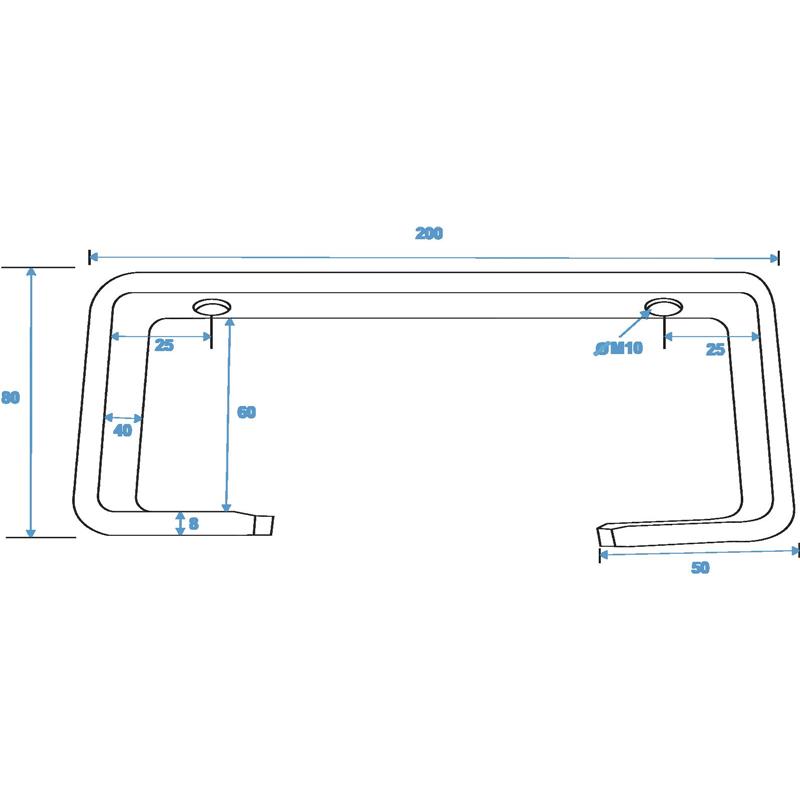 EUROLITE TCH-50/20H C-Clamp silver