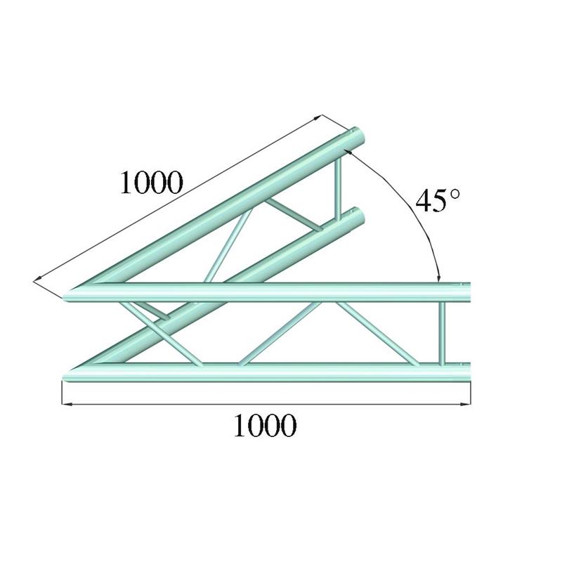 ALUTRUSS BILOCK BQ2-PAC19V 2-way Corner 45?