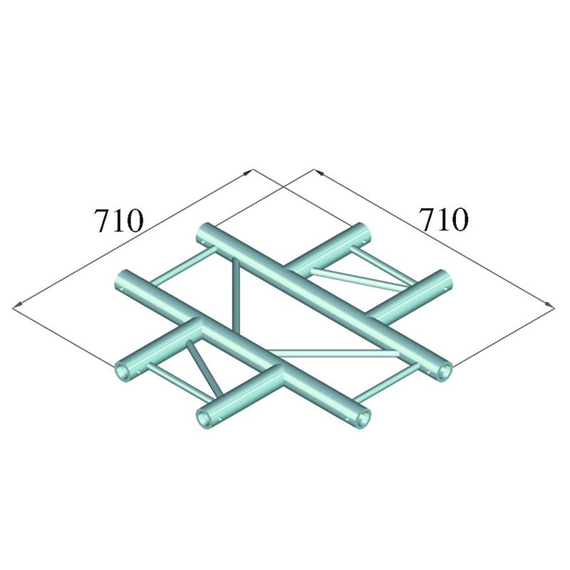 ALUTRUSS BILOCK BQ2-PAC41H 4-way Cross Piece