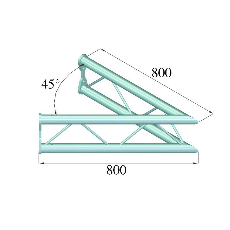ALUTRUSS BISYSTEM PV-19 2-way 45? vertical