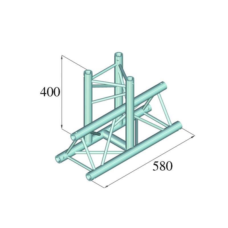 ALUTRUSS DECOLOCK DQ3-PAT35 3-Way T-Piece 90?