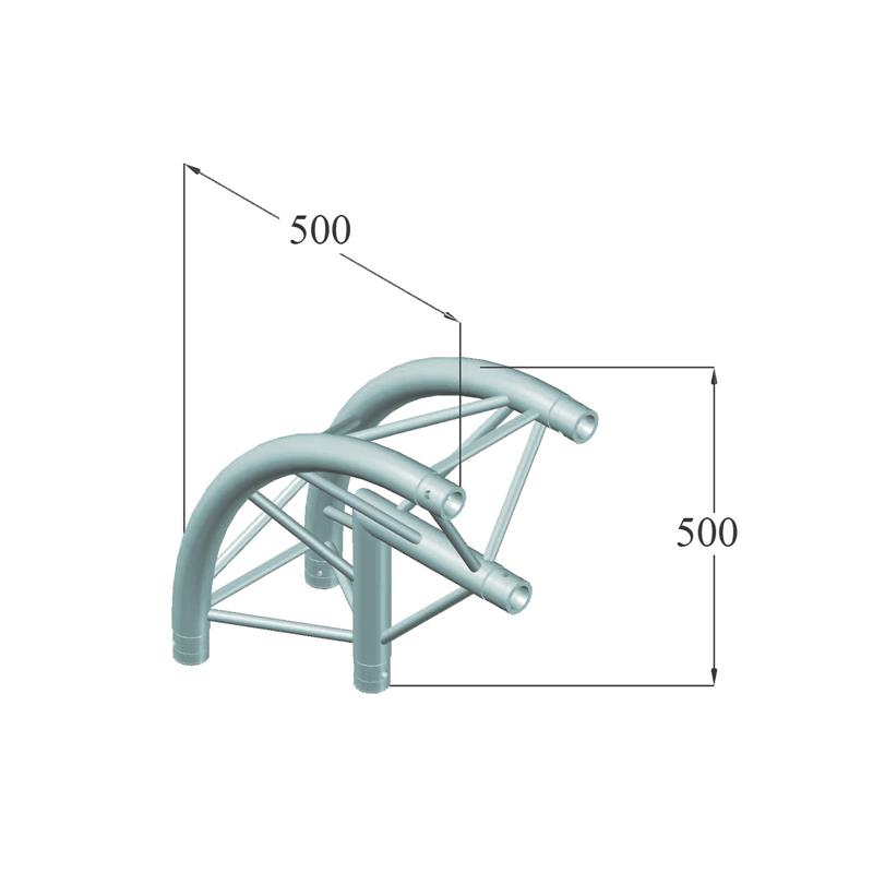 ALUTRUSS DECOLOCK DQ3-PAC25R 2-Way Corner 90?