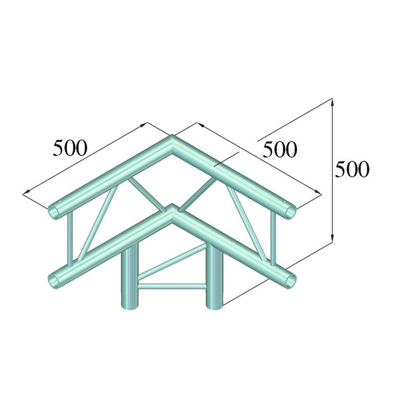 ALUTRUSS BILOCK E-GL22 C31-V 3-way corner 90?