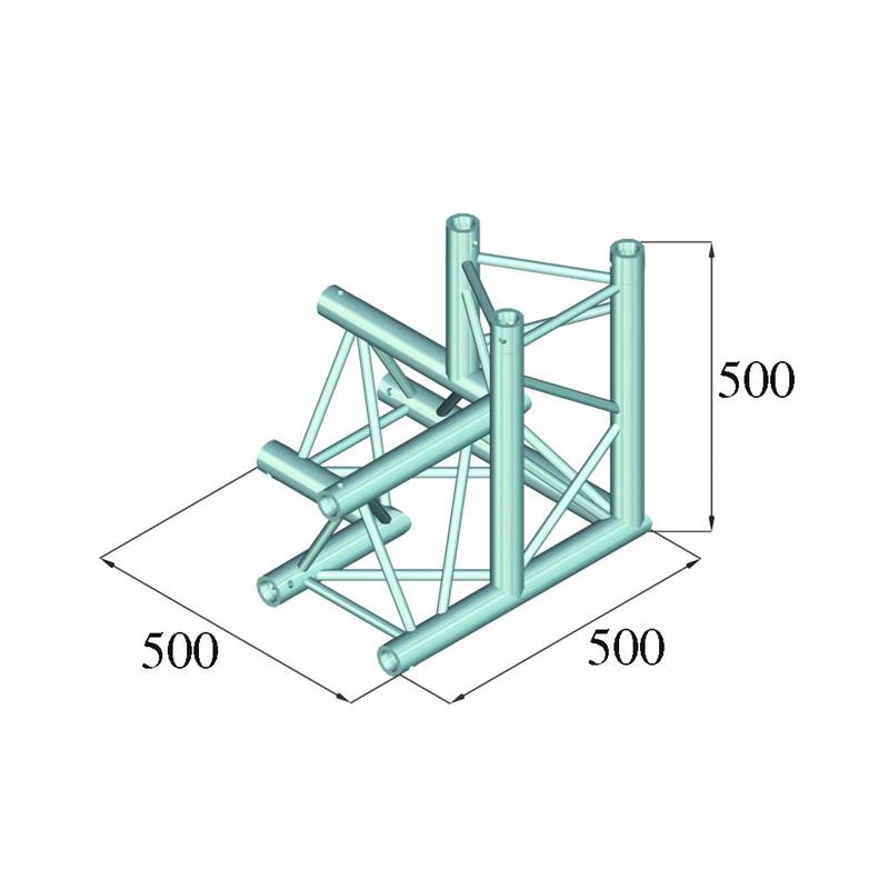 ALUTRUSS TRILOCK E-GL33 C-34 3-Way Corner