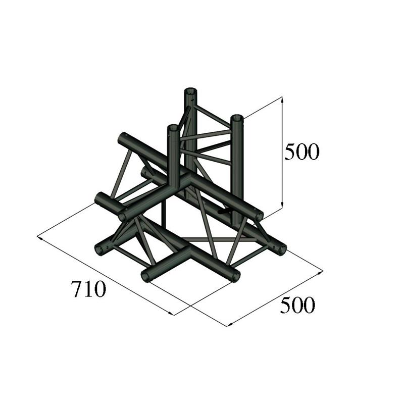 4-smerni kos ALUTRUSS TRILOCK S-PAT-42 