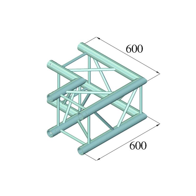 ALUTRUSS QUADLOCK TQ390-QQC21 2-Way-Corner 90°