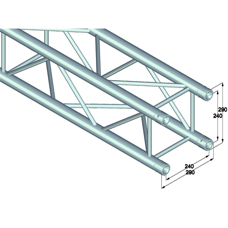 ALUTRUSS QUADLOCK 6082-210 4-Way Cross Beam