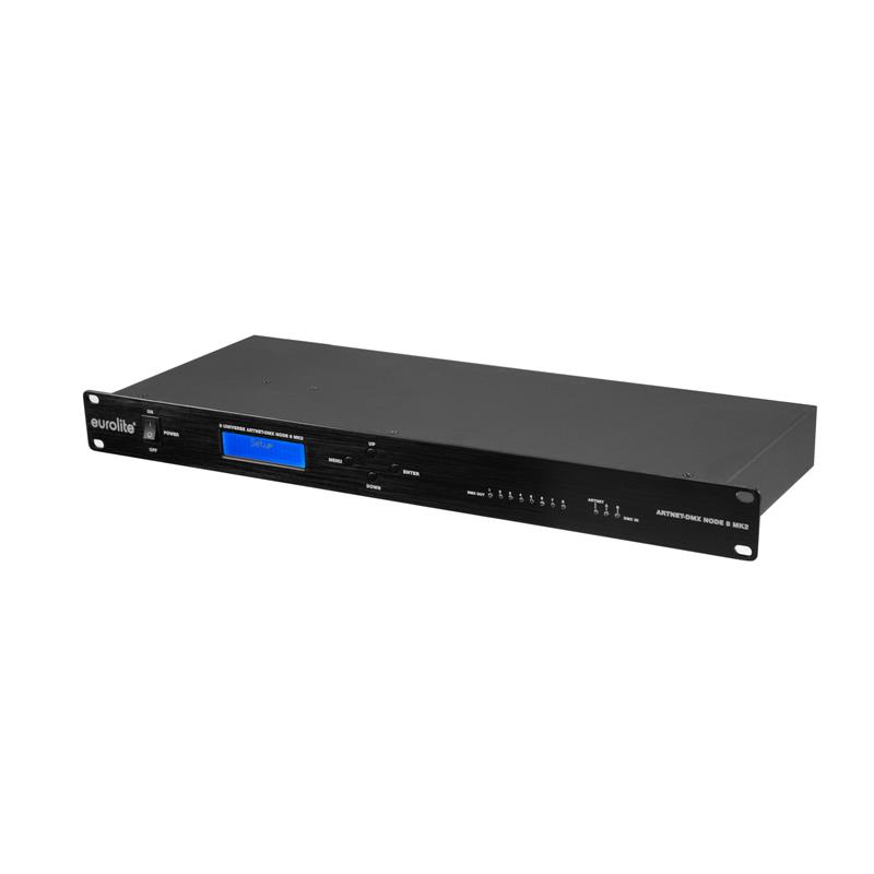 Art-Net/DMX converter EUROLITE Art-Net/DMX Node 8 MK2