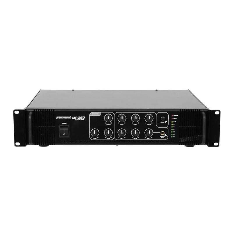 OMNITRONIC MP-250 PA Mixing Amplifier