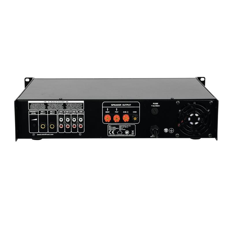 OMNITRONIC MP-250 PA Mixing Amplifier