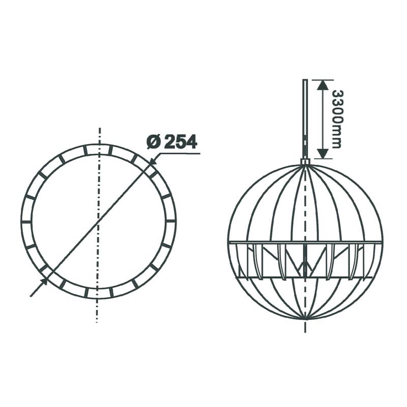 OMNITRONIC WP-1H Ceiling Speaker