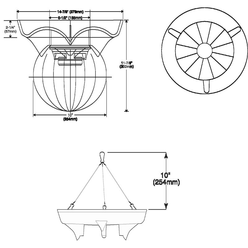 OMNITRONIC WP-10H Ceiling Speaker