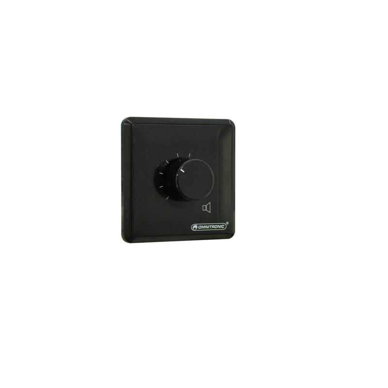 OMNITRONIC PA Volume Controller 5 W stereo bk