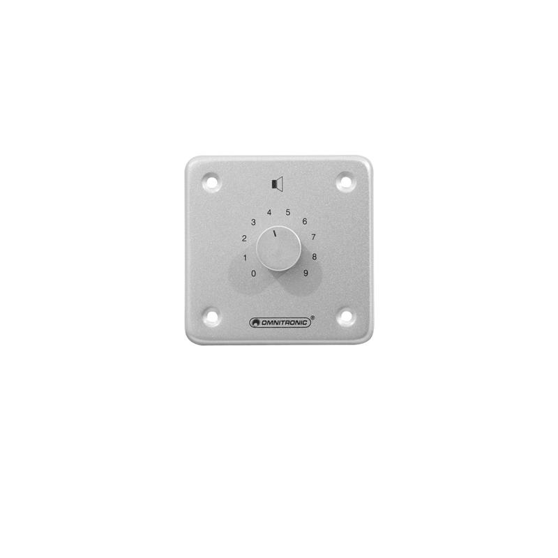 OMNITRONIC PA Volume Controller 10W stereo sil