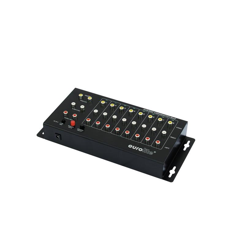 EUROLITE AVS-802 Video switch 8in2