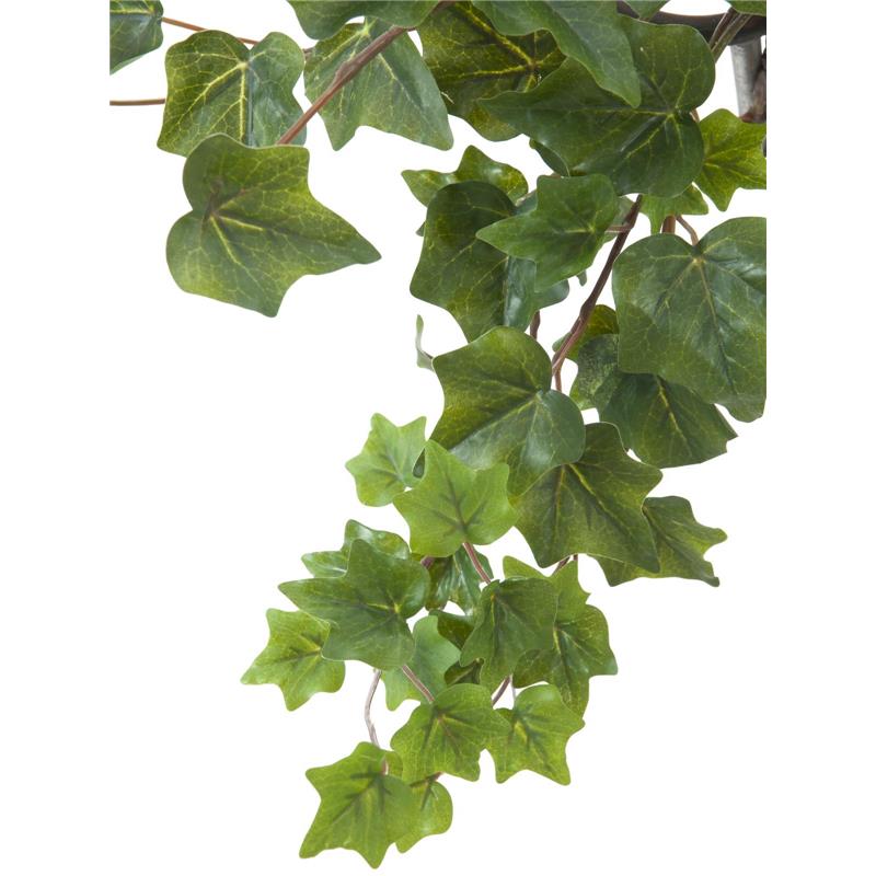Ivy girland z reliefno zeleno 45cm EUROPALMS