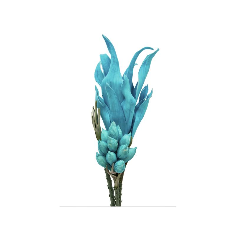 EUROPALMS Magic Yucca Branch (EVA), turquoise, 105cm