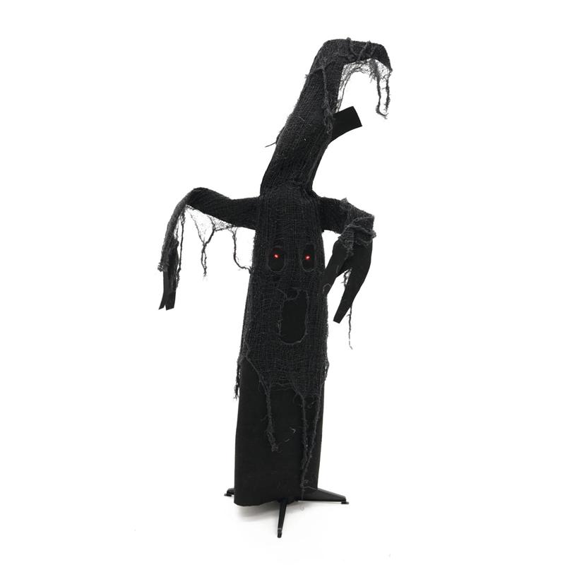 črna drevo Halloween animirano 110cm EUROPALMS