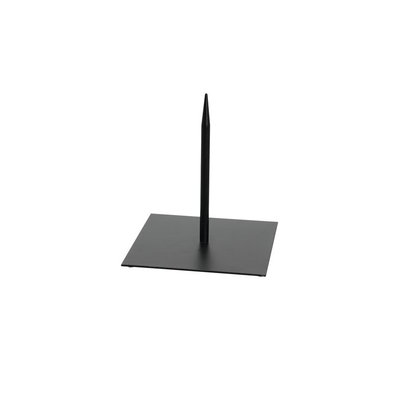 EUROPALMS Metal stand for deco 25x25cm black