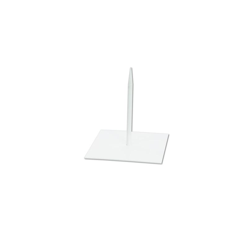 EUROPALMS Metal stand for deco 18x18cm white