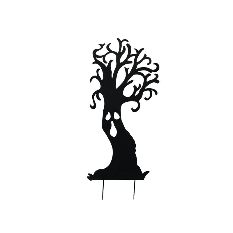 EUROPALMS Silhouette Metal Ghost Tree, 150cm