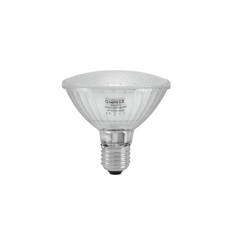 LED Žarnica OMNILUX PAR-30 230V SMD 11W E-27 6500K