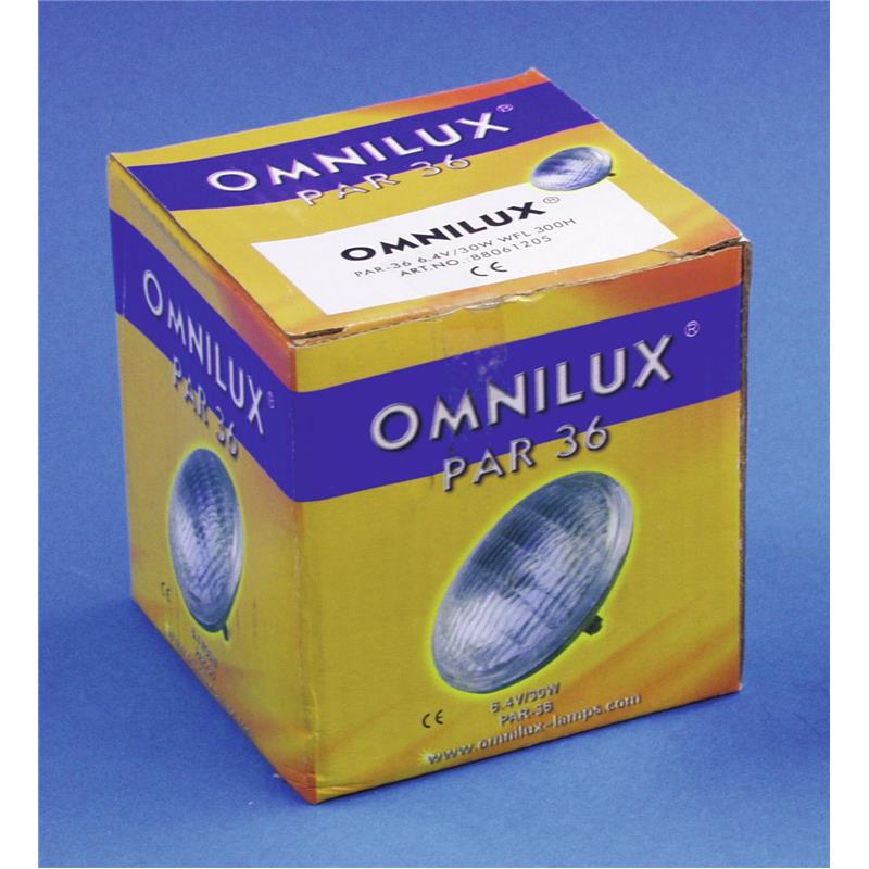 Žarnica OMNILUX PAR-36 6.4V/30W G-53 WFL 300h