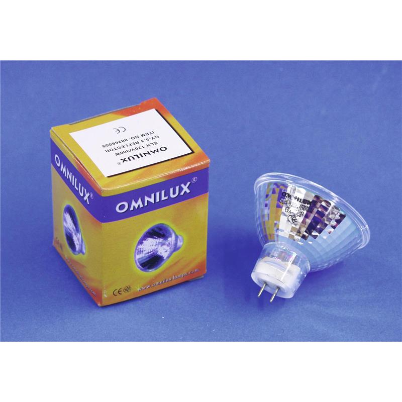 OMNILUX ELH 120V/300W GY-5.3 50mm reflector