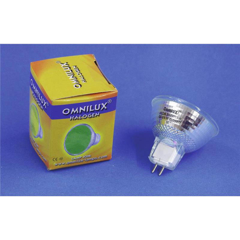 OMNILUX JCDR 230V/35W GX-5.3 1500h green